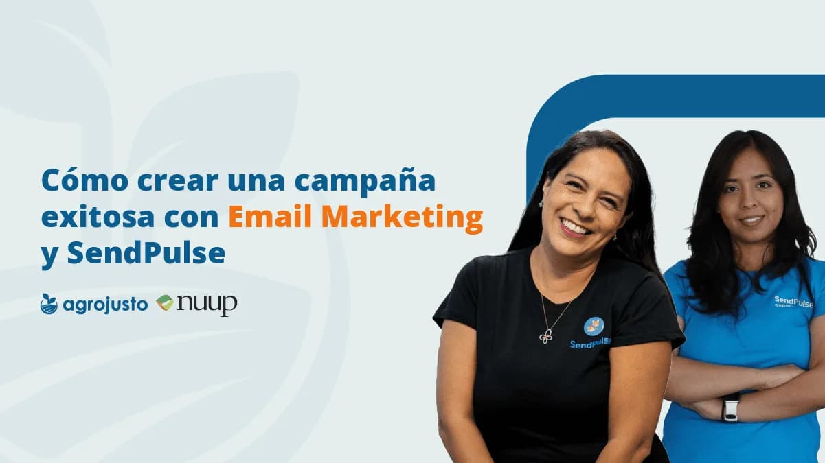 Webinar: Como criar uma campanha de e-mail marketing de sucesso com o SendPulse